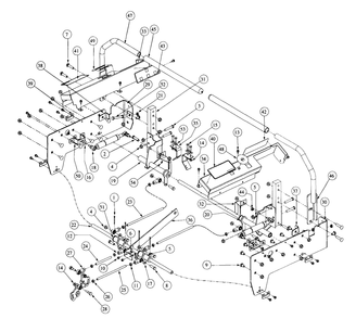 Part Location Diagram of 01004888 MTD Side Panel, Control, Right